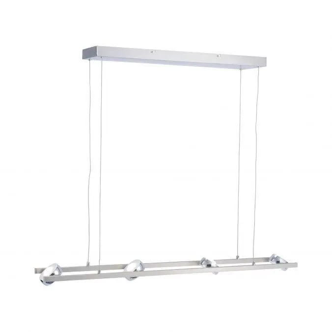 LD 12470-55 OPTI LED závěsné svítidlo, 8-ramenné, Smart Home, RGB+W MEDION RGB+2700-5000K - LEUCHTEN DIREKT / JUST LIGHT