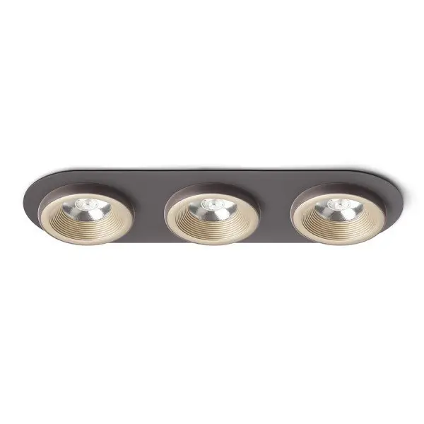 RED R13246 SHARM R III zápustná perleťová zlatá/hnědá 230V LED 3x10W 24° 3000K - RED - DESIGN RENDL