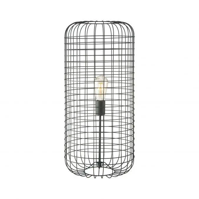 LD 15842-18 FABIO Stolní lampa industriální design v černé barvě - LEUCHTEN DIREKT / JUST LIGHT