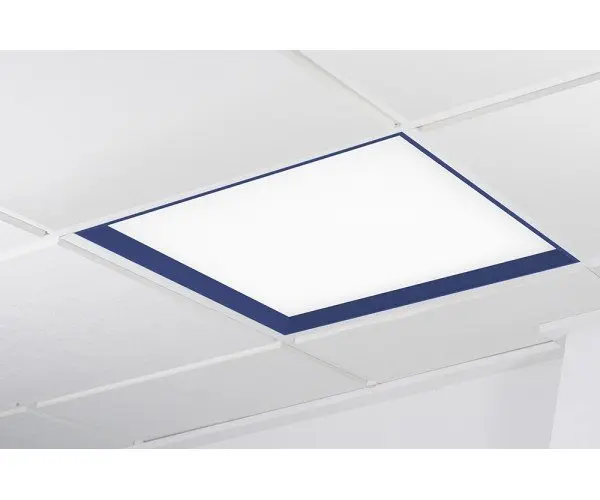 KHL K50502.BL.OP.4K.DA WINNER LED panel modrá 4000K opál DALI 37W čtverec - KOHL-Lighting