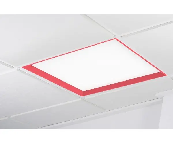 KHL K50502.FL.OP.6K.DA WINNER LED panel tmavě růžová 6000K opál DALI 37W čtverec - KOHL-Lighting