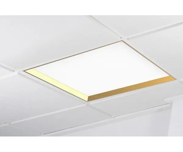 KHL K50502.G.OP.4K.D1 WINNER LED panel zlatá 4000K opál 1..10V 37W čtverec - KOHL-Lighting