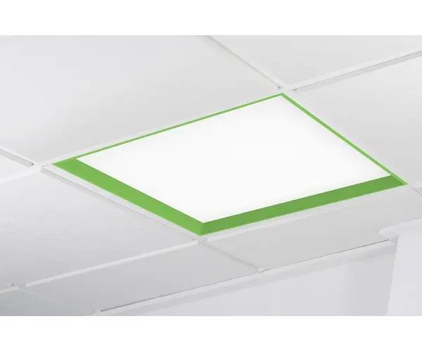 KHL K50502.GR.MP.3K WINNER LED panel zelená 3000K mikroprisma nestmívatelné 37W čtverec - KOHL-Lighting