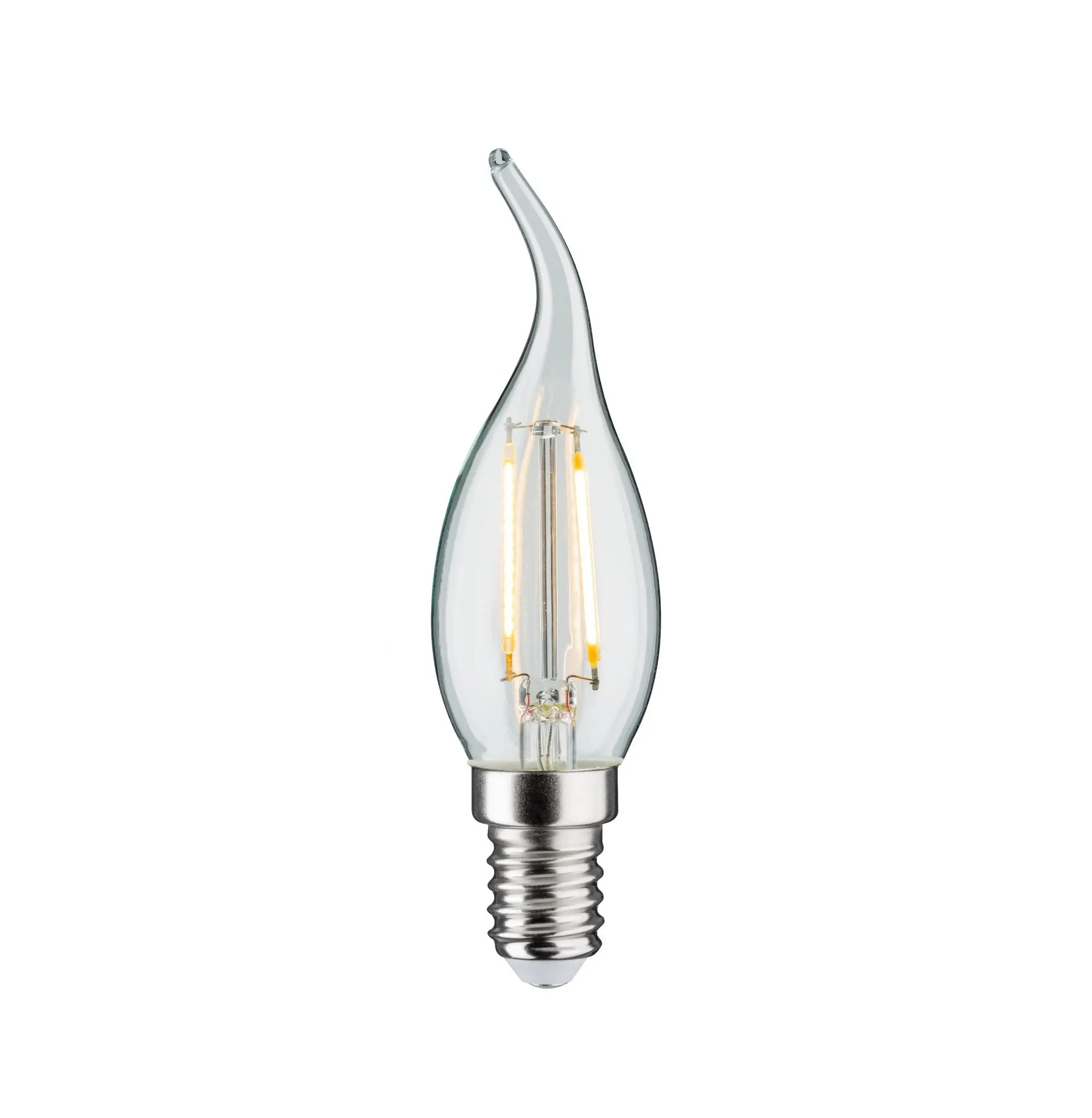 P 28686 LED svíčka 2,8 W E14 čirá teplá bílá stmívatelné - PAULMANN