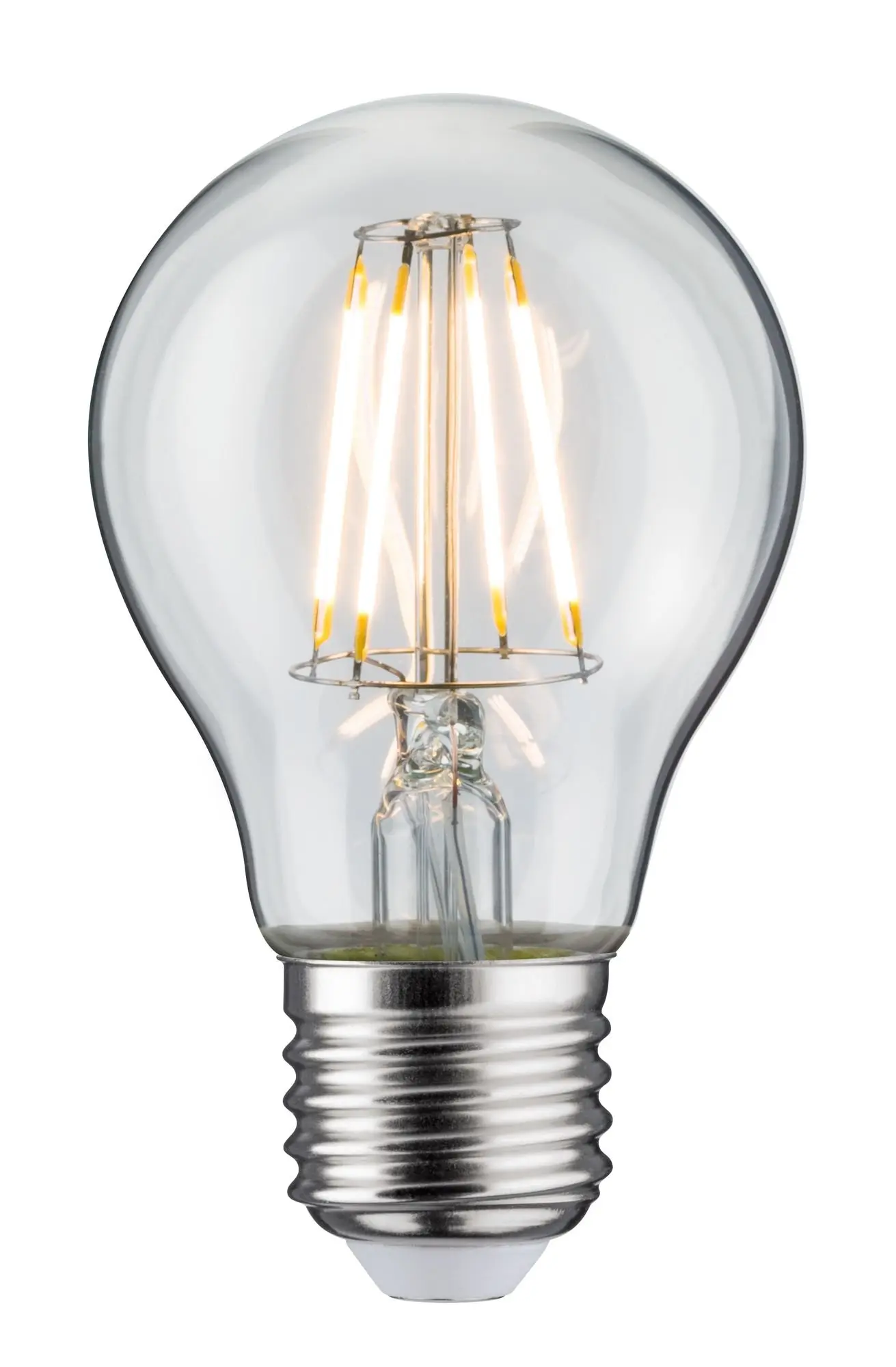 P 28695 LED žárovka 4,3 W E27 čirá teplá bílá - PAULMANN