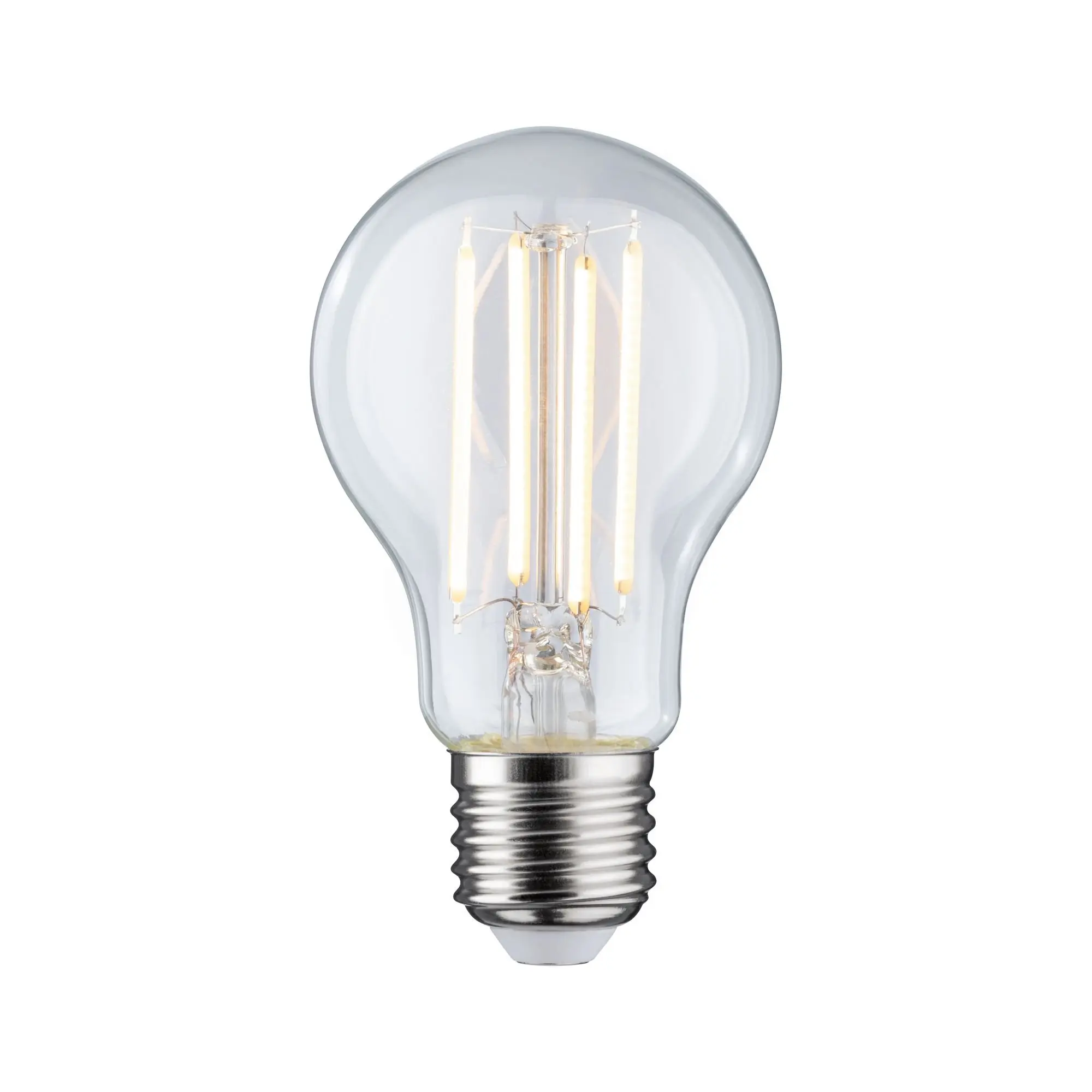 P 28698 LED žárovka 7,5 W E27 čirá teplá bílá stmívatelné - PAULMANN