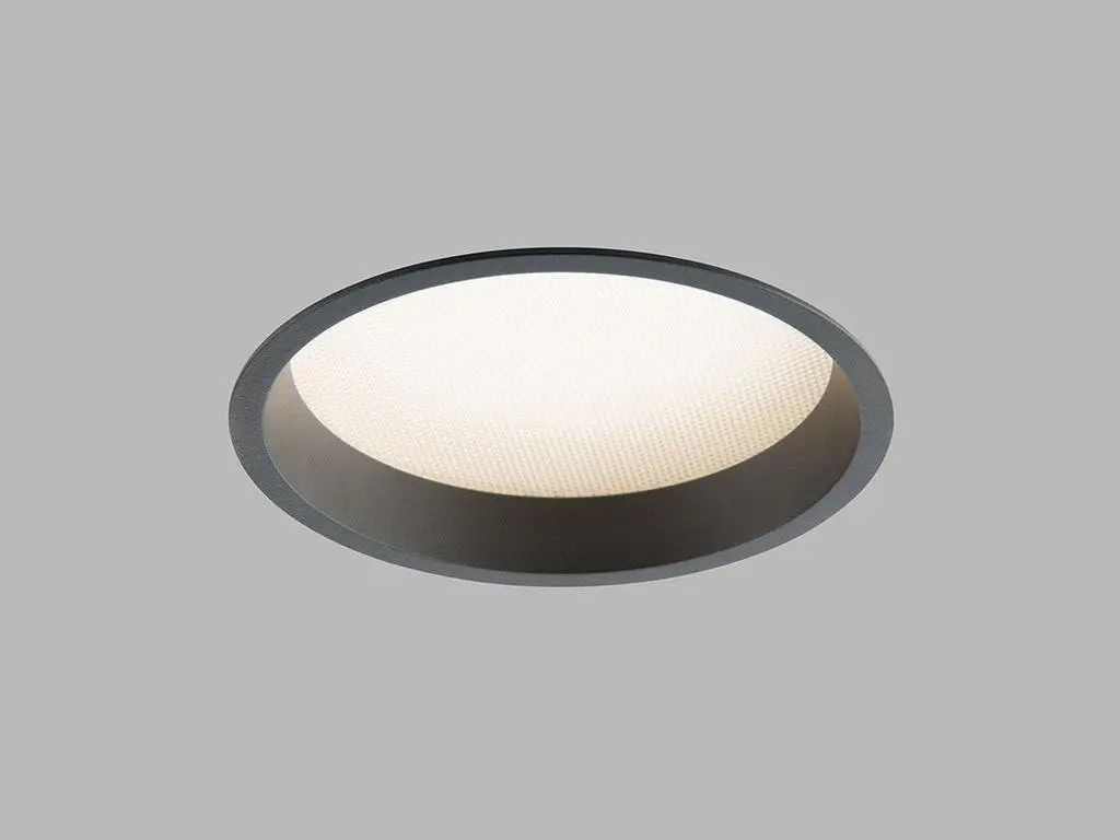 Zápustné LED svítidlo LED2 ZETA M černé 25W 3000K DALI 2250633D