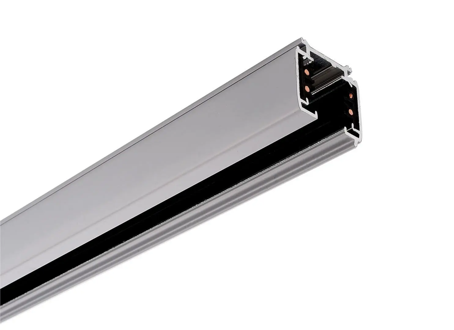 Deko-Light kolejnicový systém 3-fázový 230V D Line přisazená lišta 3m 220-240V AC/50-60Hz šedá RAL 7040 3000 710007