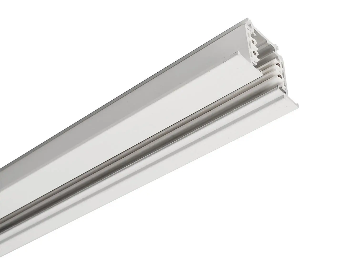 IMPR 710069 Deko-Light kolejnicový systém 3-fázový 230V D Line vestavná lišta s křídly 1m 230V bílá RAL 9016 1000 - DEKOLIGHT
