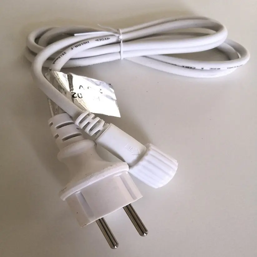 DLED EFX0 Zdrojový kabel exteriér, bez AC/DC, bílý