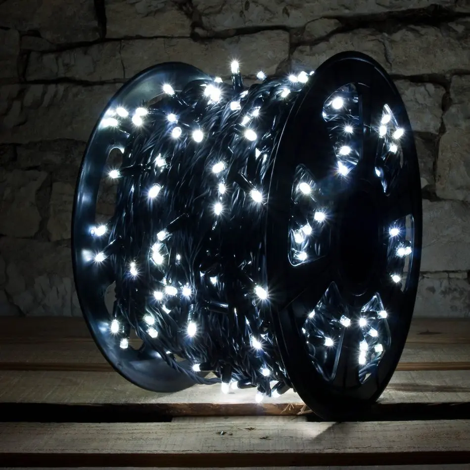 DLED SLN1110 LED světelný řetěz - 100m, ledově bílá, 1000 diod