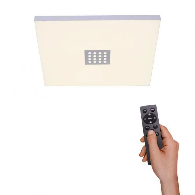 PN 6433-95 PURE-NEO LED stropní svítidlo hranaté s nastavitelnou barvou světla a dálkovým ovladačem 2700-5000K - PAUL NEUHAUS