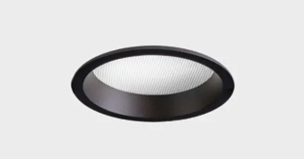 Zápustné LED svítidlo Kohl Lighting LIM Ø136mm černé 12W 3000K