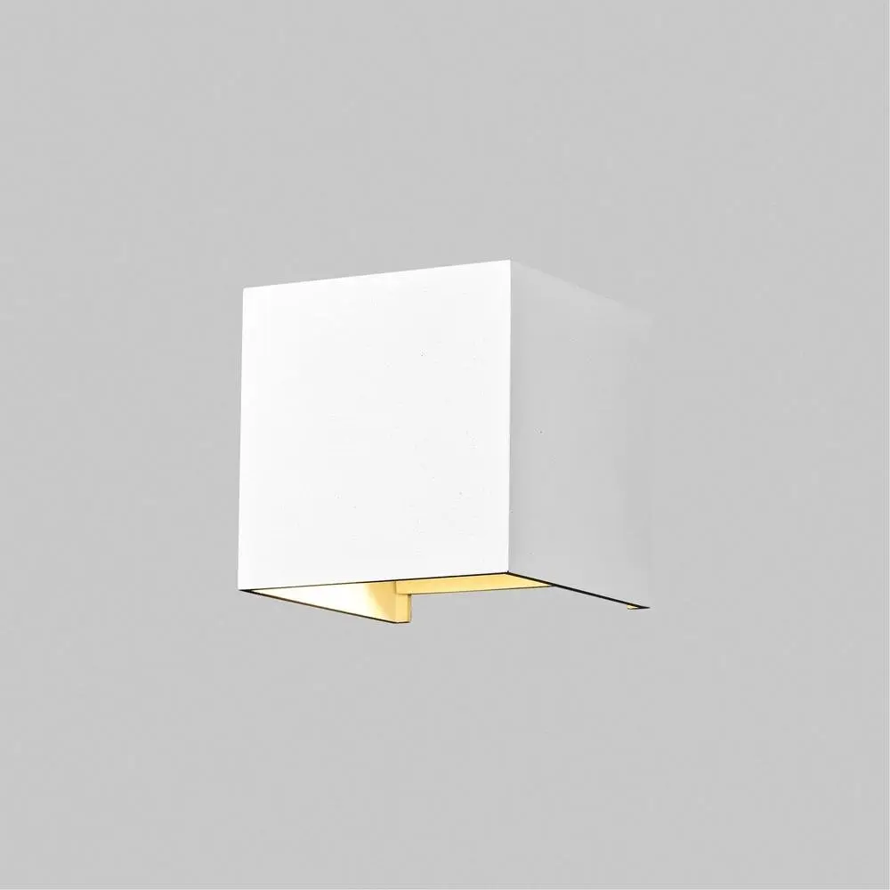 M O572WL-L6W Nástěnné svítidlo Fulton 3000K 6W teplá bílá 360lm bílý kov IP54 - MAYTONI