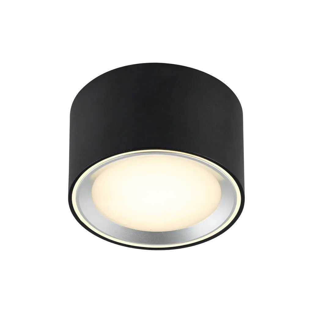 NORDLUX přisazené downlight svítidlo Fallon 8,5W LED černá 47540103