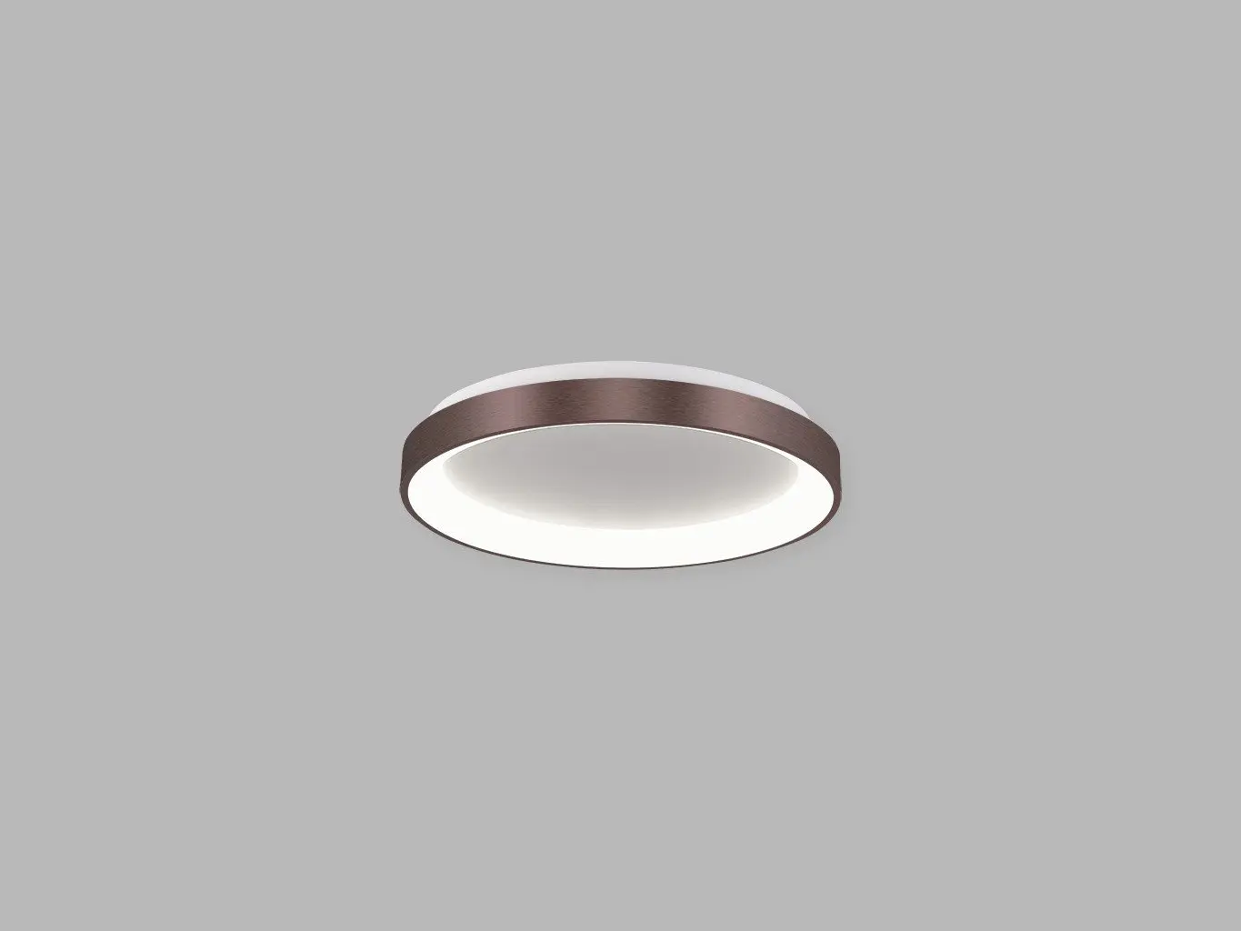 LED stropní svítidlo LED2 BELLA SLIM 48cm hnědé 38W 3000K/4000K 1271658
