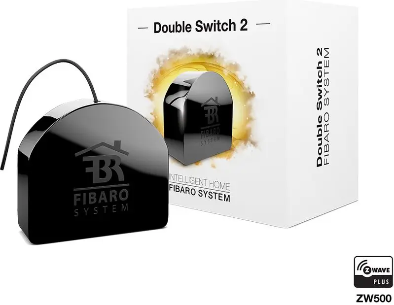 FIB Y001740 Dvojitý spínací modul 2, Z-Wave Plus FIB-FGS-223-ZW5 - FIBARO