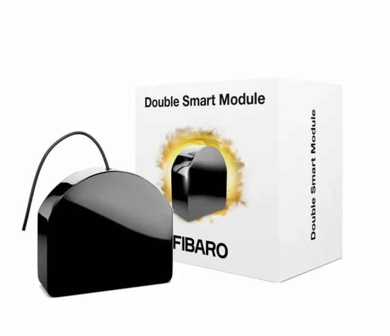FIB Y003209 Dvojitý smart modul, Z-Wave Plus FIB-FGS-224-ZW5 - FIBARO
