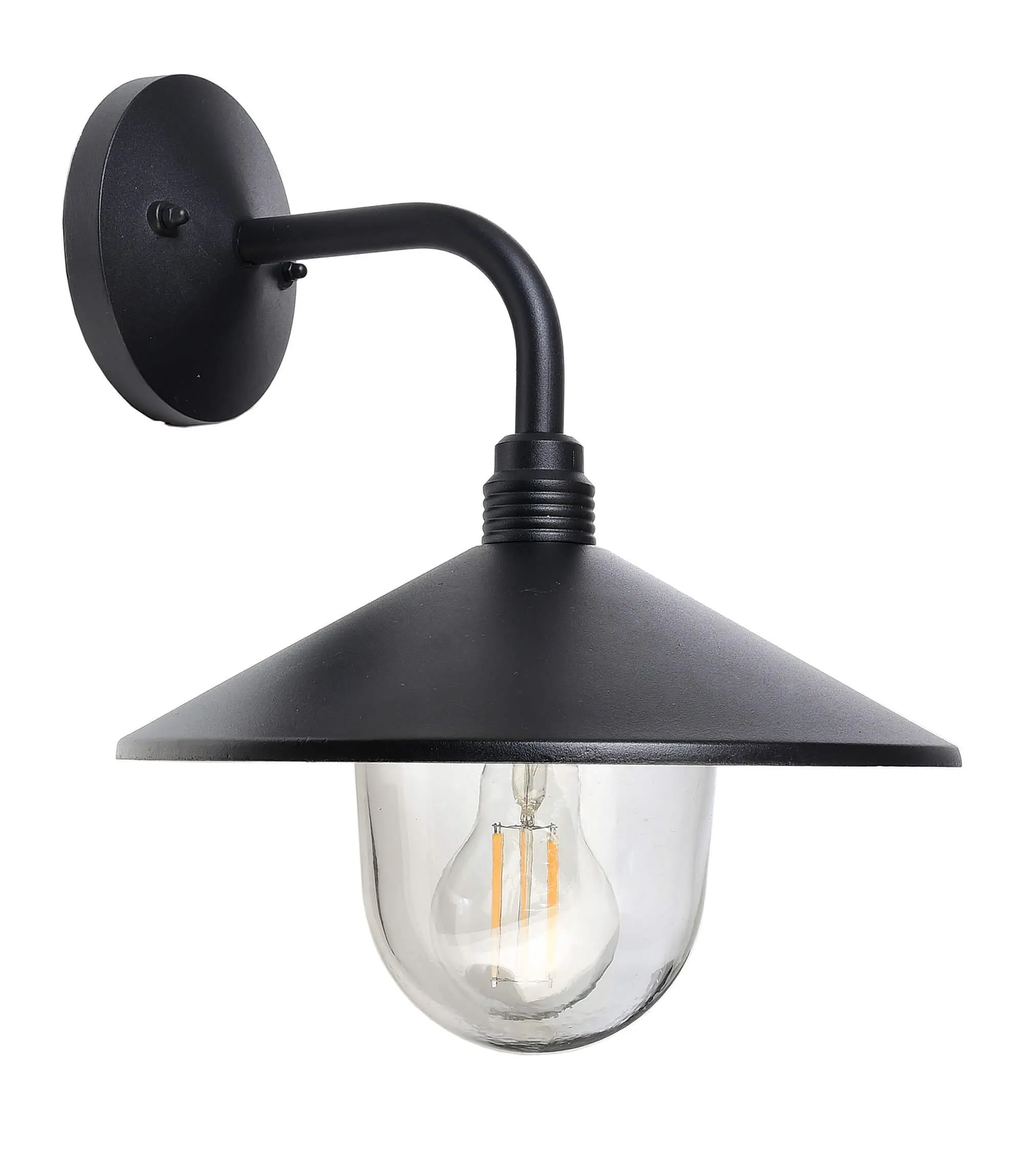 IMPR 341246 Deko-Light nástěnné přisazené svítidlo Shaula 220-240V AC/50-60Hz E27 1x max. 60,00 W 286 černá - DEKOLIGHT