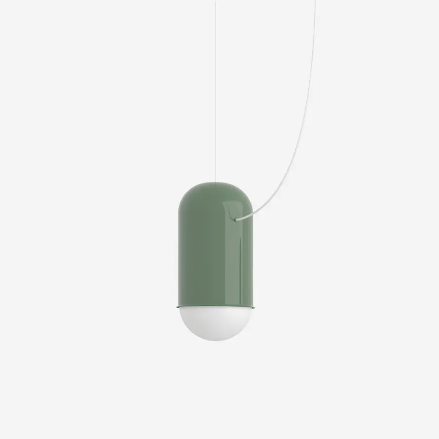 LU ZL.L2.C.61M DALI2 Závěsné svítidlo CAPSULE 7,4W LED 4000K sklo černá opál DALI ZL.L2.C.61L - LUCIS