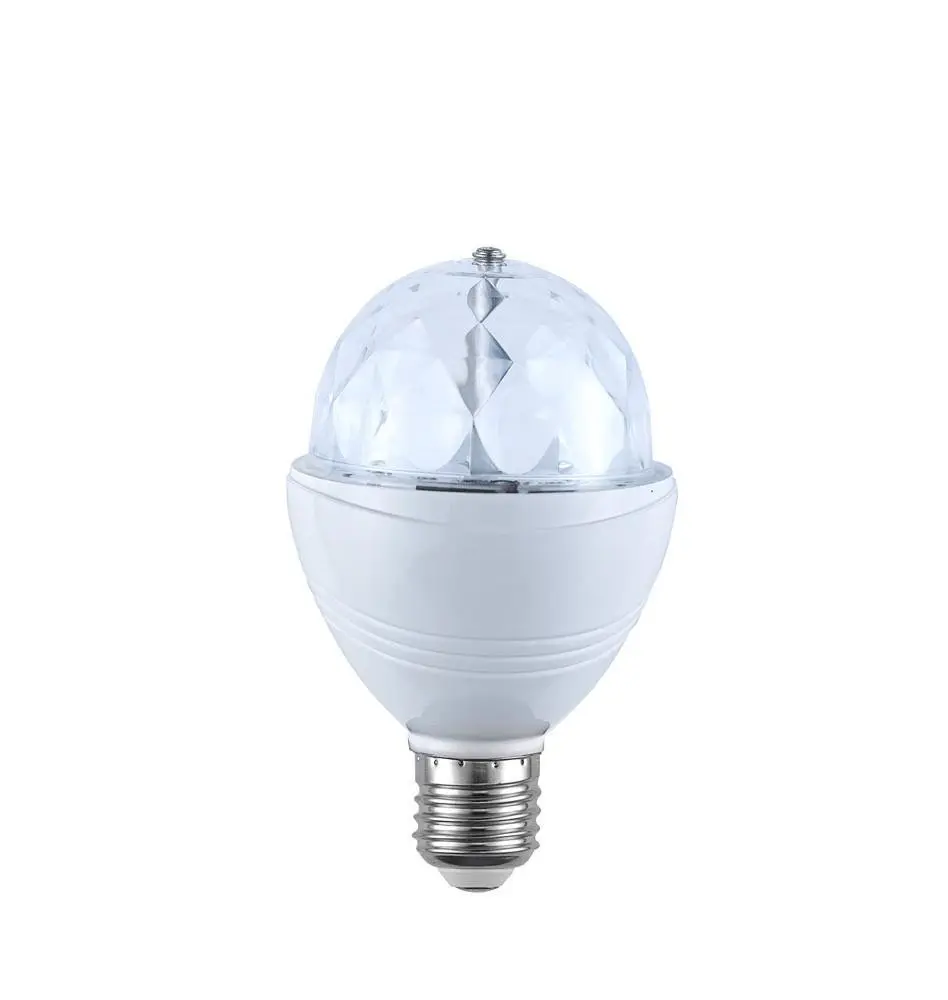 LD 08035 LED disko žárovka, žárovka E27, zrcadlový efekt RGB - LEUCHTEN DIREKT / JUST LIGHT