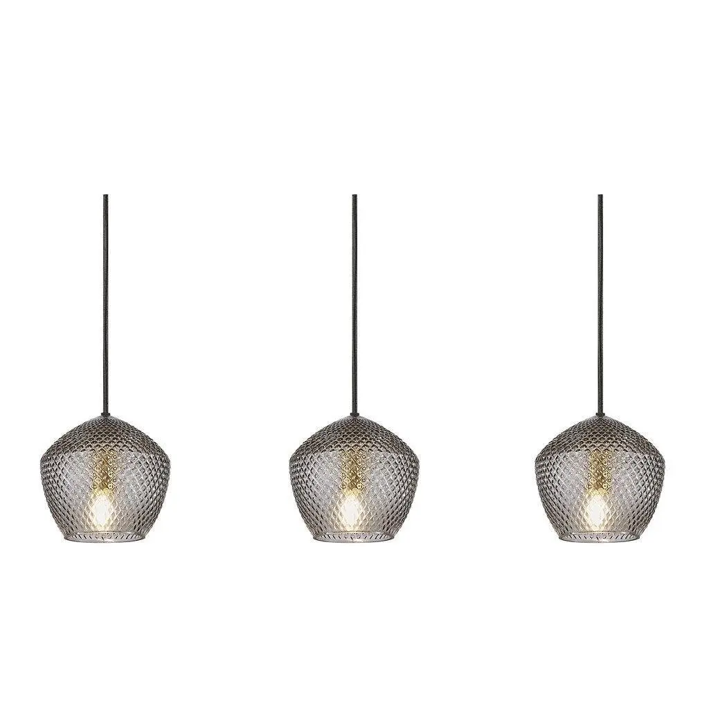 NOR 2010693047 Závěsné svítidlo Orbiform 3x25W E14 mosaz kouřová - NORDLUX