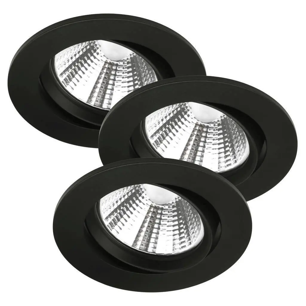 NOR 47580103 Vestavné svítidlo Fremont 2700K 3-Kit 3x5,5W LED černá - NORDLUX