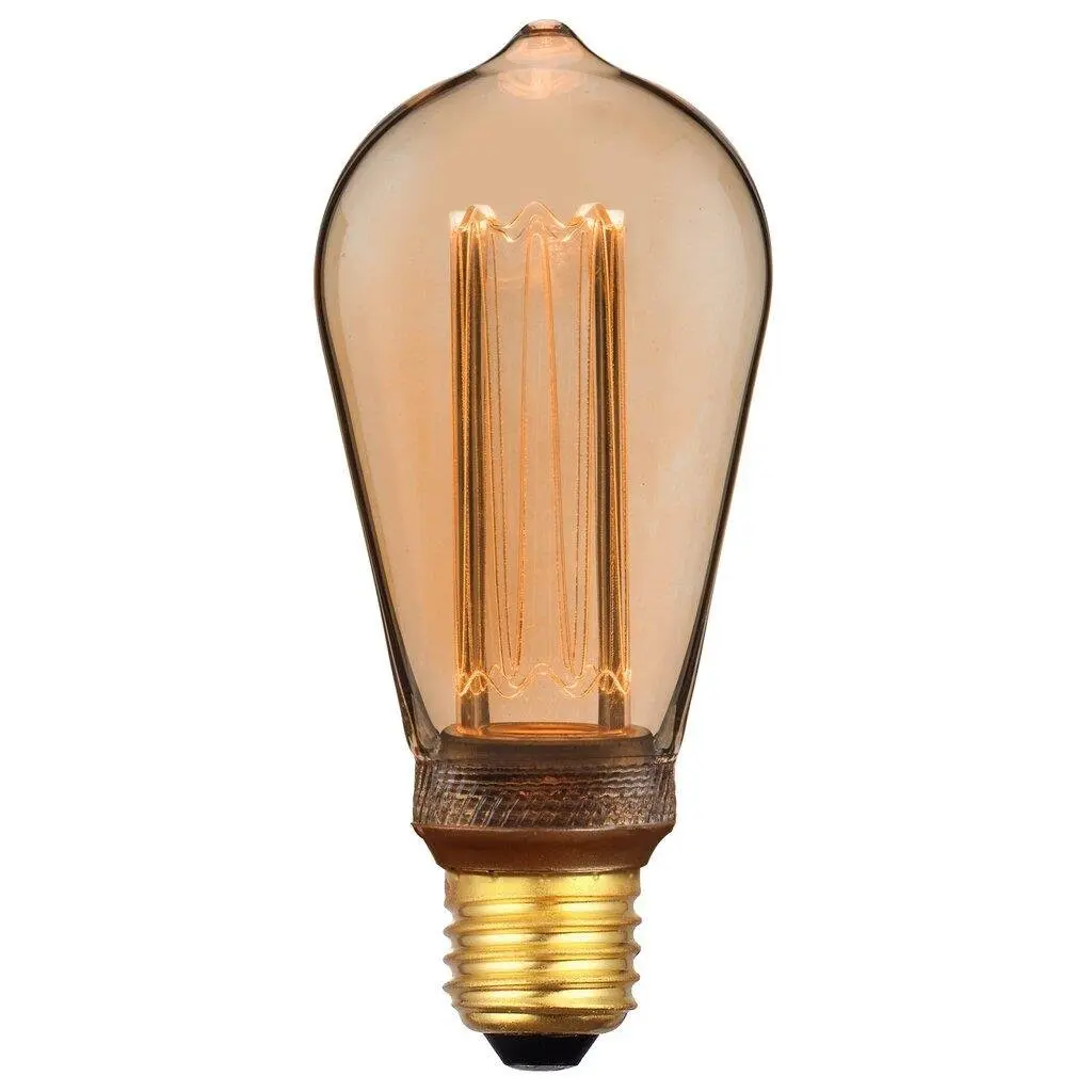 NOR 2080082758 LED žárovka E27 3,5W ST64 zlatá - NORDLUX