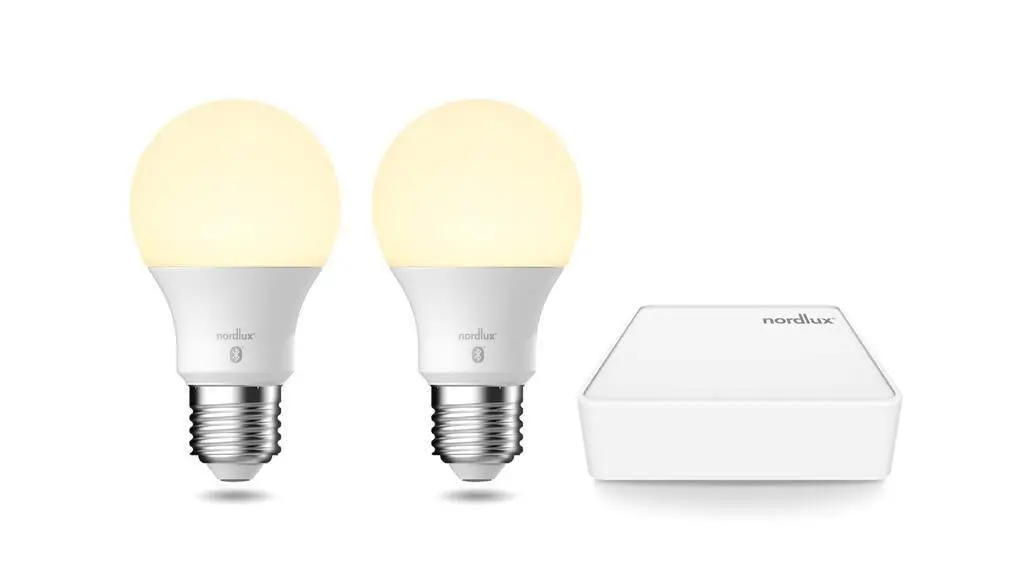 NORDLUX Smart 2xE27 7W 2200-6500K LED + EU bluetooth brána bílá 2070062701