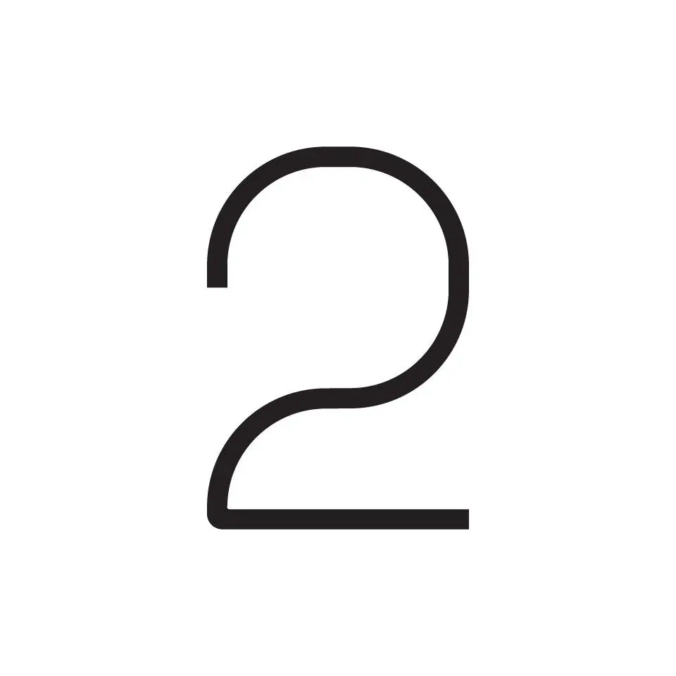 Artemide svítidlo Alphabet of Light Number 2 32 W 3000K