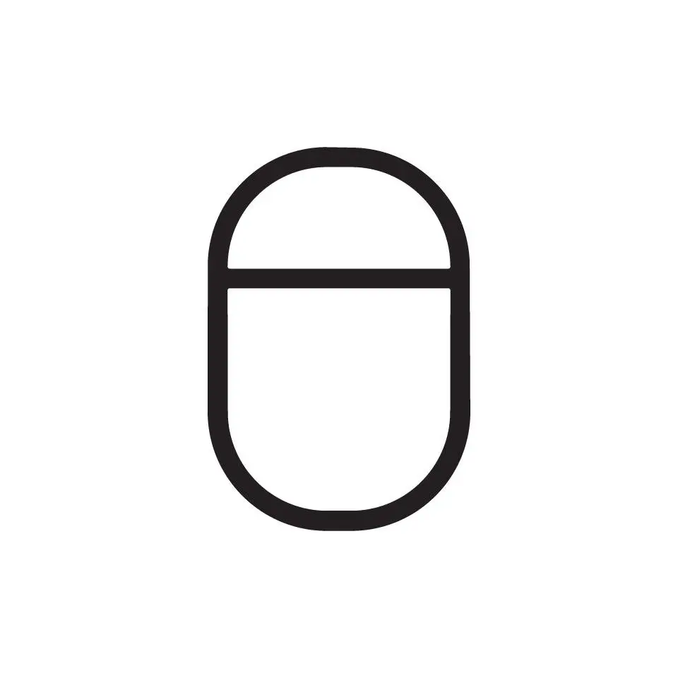 Artemide nástěnné svítidlo Alphabet of Light Number 8 40 W 3000K