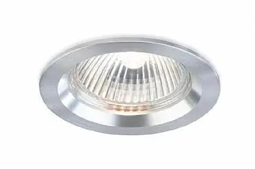 BPM Vestavné svítidlo Aluminio Plata, kartáč.hliník 3LEDx3W, 230V 3018LED2.D40.3K