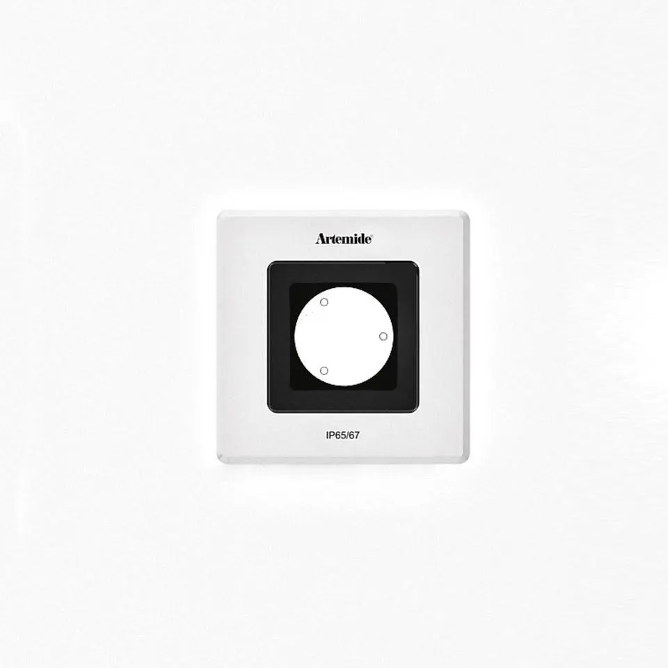 AR T42004FLW00 Ego Flat 90 downlight čtverec 24° 3000K hliník IK10 - ARTEMIDE