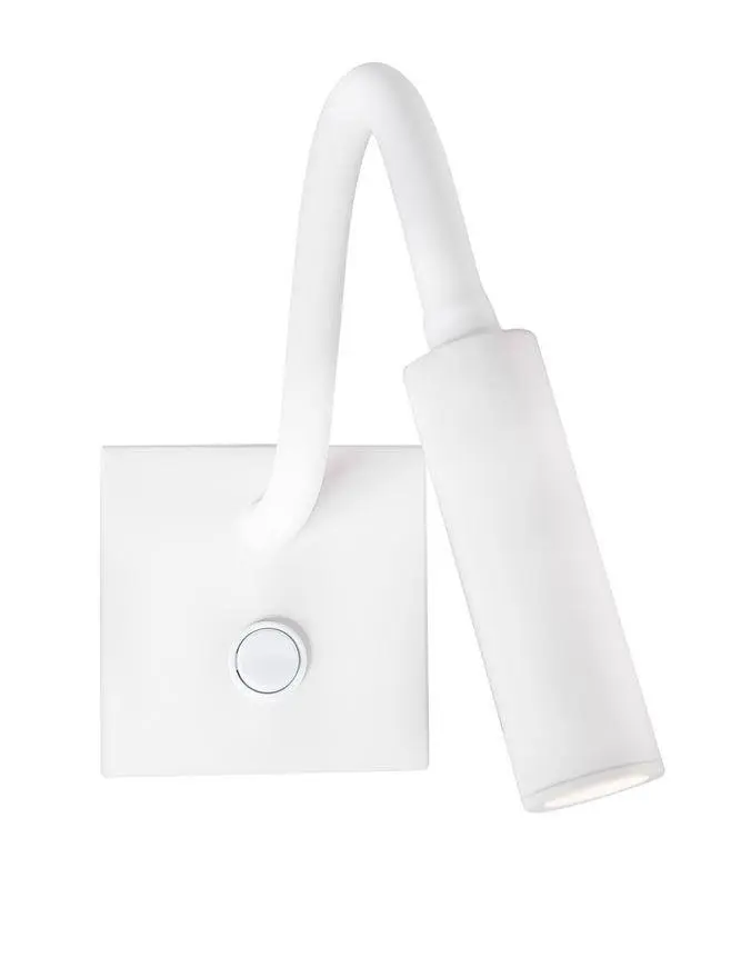 Nova Luce Nástěnná LED diodová čtecí lampička Madison - 3 W LED, bílá NV 8128202