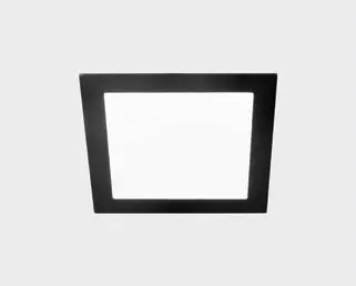 KOHL LIGHTING KOHL-Lighting DISC SQ zapuštěné svítidlo s rámečkem 300X300 mm černá 24 W CRI 80 4000K Non-Dimm