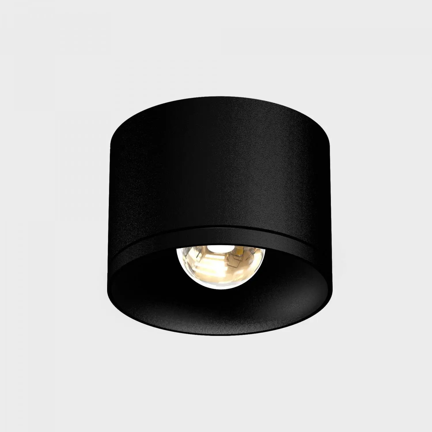 KHL K51000.03.SR.BK-BK.36.ST.8.40 ERYL stropní svítidlo pr. 95 mm černá 36° 20 W CRI >80 4000K Non-Dimm  - KOHL-Lighting