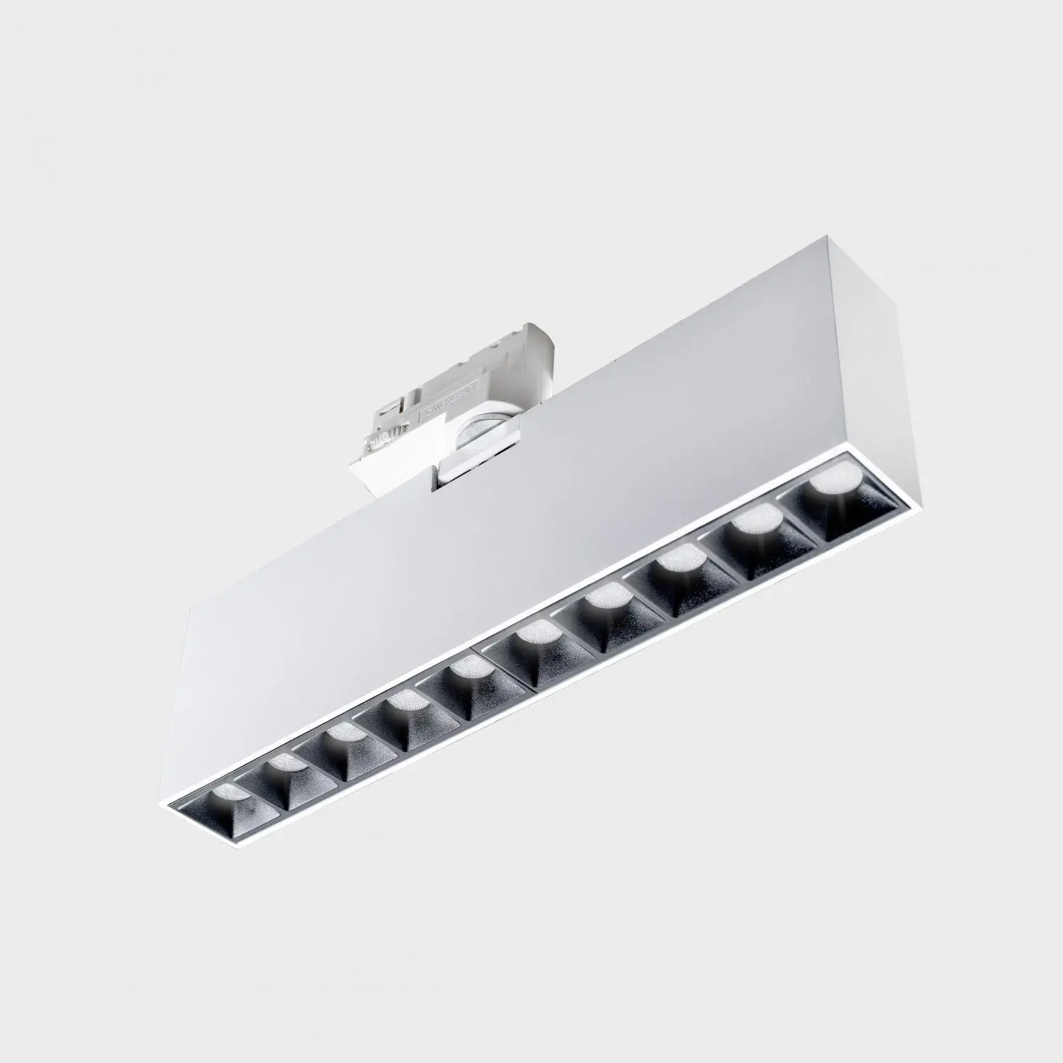 KOHL LIGHTING KOHL-Lighting NSES Tracklight 280x45 mm bílá-černá 20 W 45D CRI 90 3000K Non-Dimm