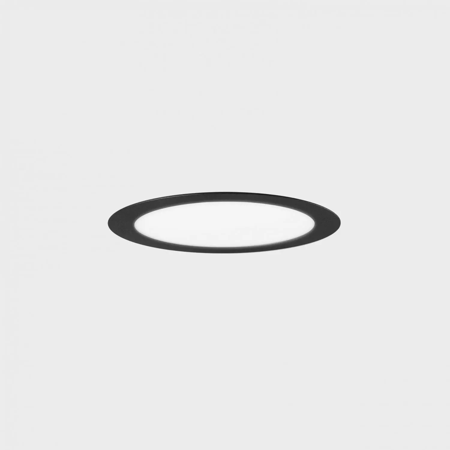 KHL K51702.01.RF.BK-BK.OP.ST.8.40 DISC zapuštěné svítidlo s rámečkem pr. 120 mm černá 8 W CRI >80 4000K Non-Dimm - KOHL-Lighting