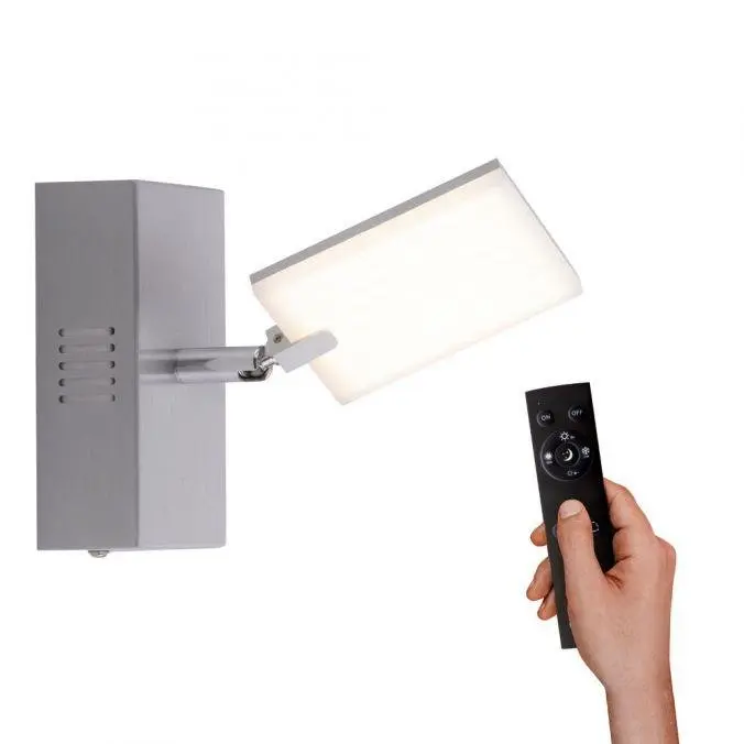 PAUL NEUHAUS PURE-MIRA LED nástěnné svítidlo stmívatelné CCT 2700-5000K hliník 9353-95