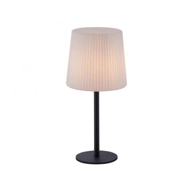 PAUL NEUHAUS Stolní lampa, antracit, stínítko z umělé hmoty, proti oslnění 9500-13