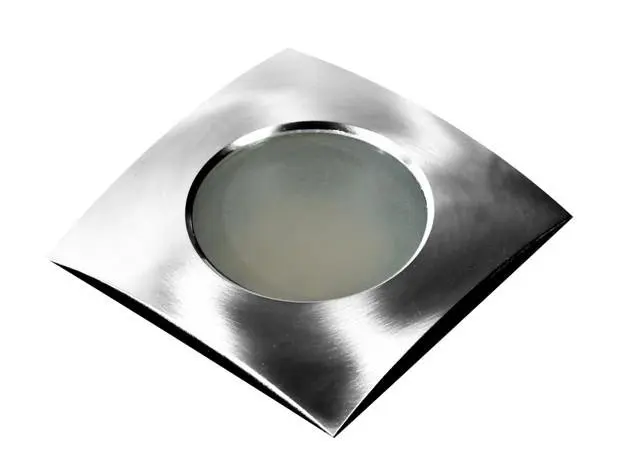Stropní zápustné bodové svítidlo AZzardo Ezio chrome AZ1051 MR16/GU10 1x7W IP54 9cm chromové