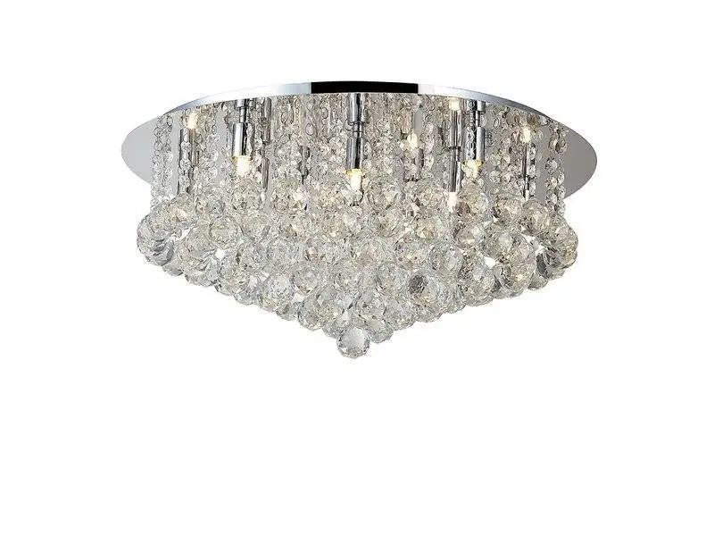 Stropní přisazené svítidlo AZzardo Bolla 58 chrome AZ1288 G9 10x40W IP20 58cm chromové