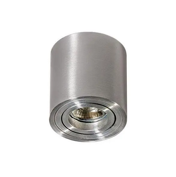 Stropní bodové přisazené svítidlo AZzardo Mini Bross aluminium AZ1756 GU10 1x50W IP20 8cm hliníkové
