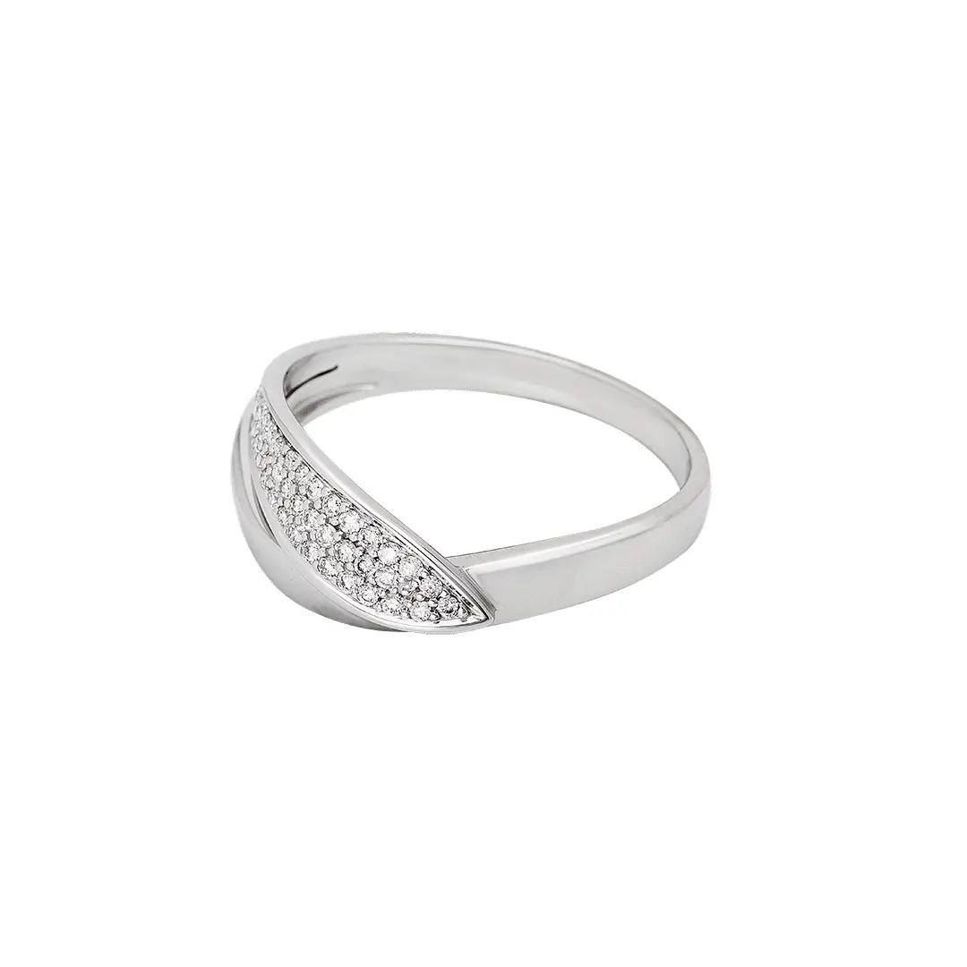 Prsten s brilianty 324-374-7156 54-3.65g
