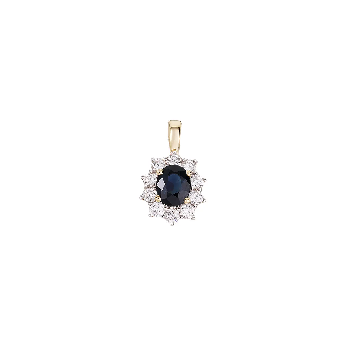Přívěsek s brilianty 244-774-S03371 0.75g