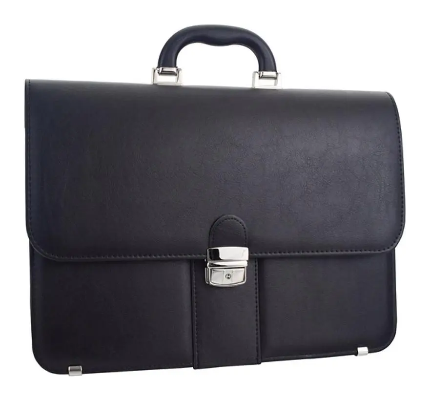 Pánská aktovka REAbags 9003-TR Black/Nickel