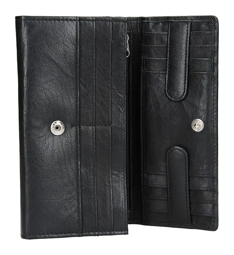 Dámská kožená peněženka Lagen V40 Black