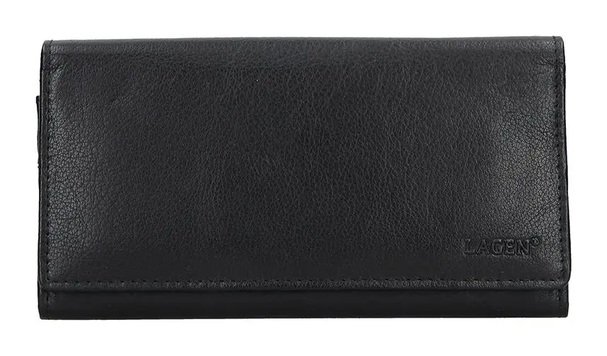 Dámská kožená peněženka Lagen V13 Black