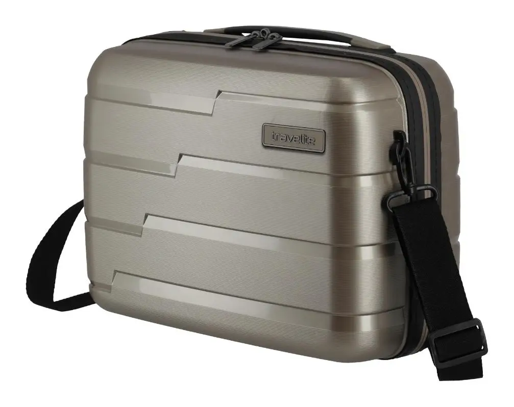 Travelite Air Base Beauty Case Champagne 14 L TRAVELITE-75303-40