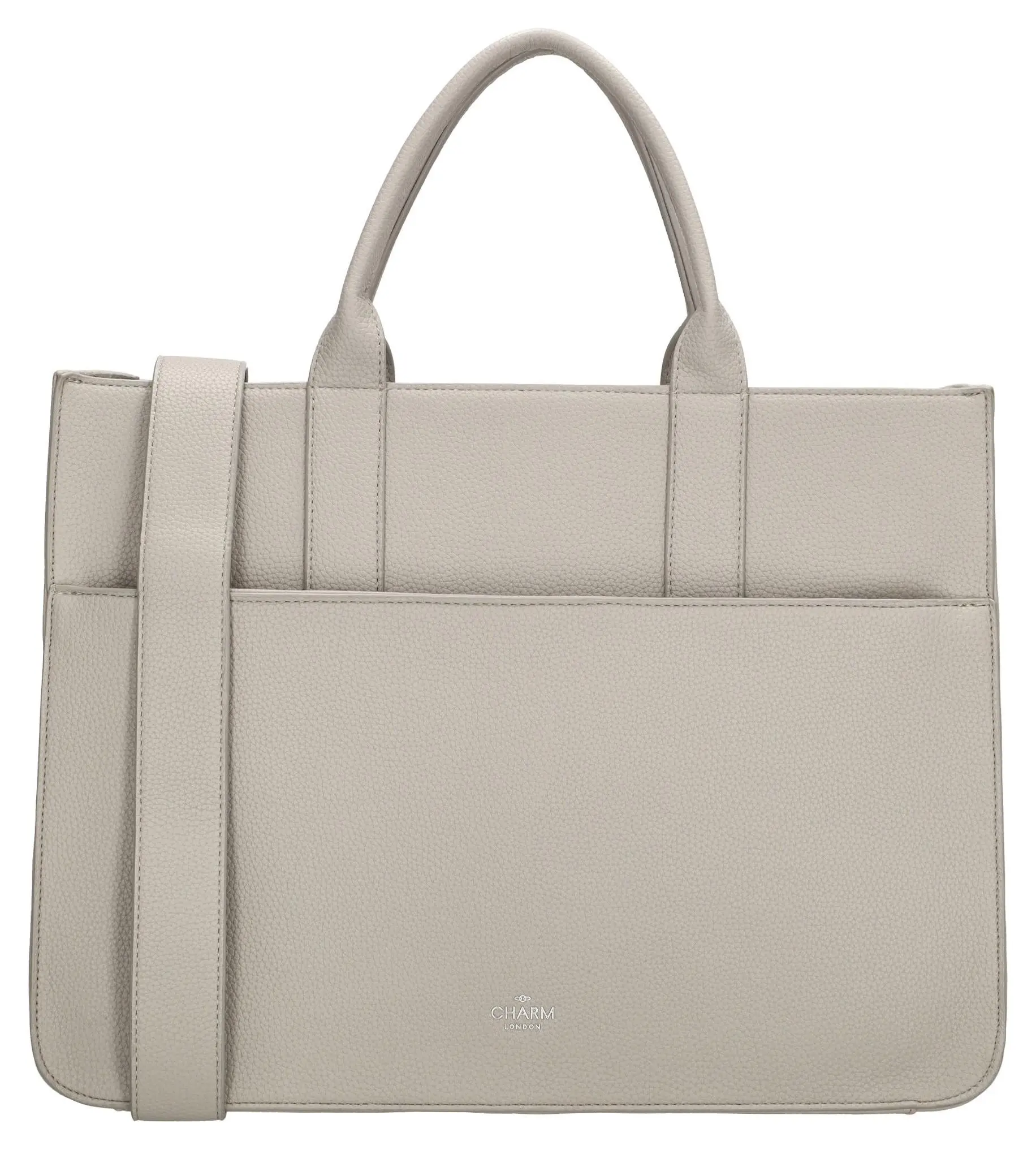 Taška na notebook Charm London Princeton W00383 Light grey